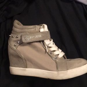 Guess wedged sneakers
